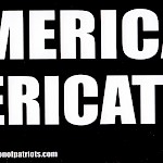 AAP - Keep America For Americats Bumper Sticker
