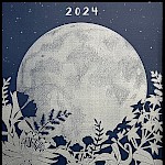 Nina Montenegro, Sonya Montenegro - 2024 Lunar Phase Calendar (Art-Print Poster)
